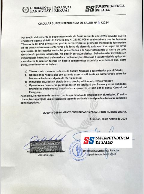 Circular Superintendencia de Salud N° 6.jpg